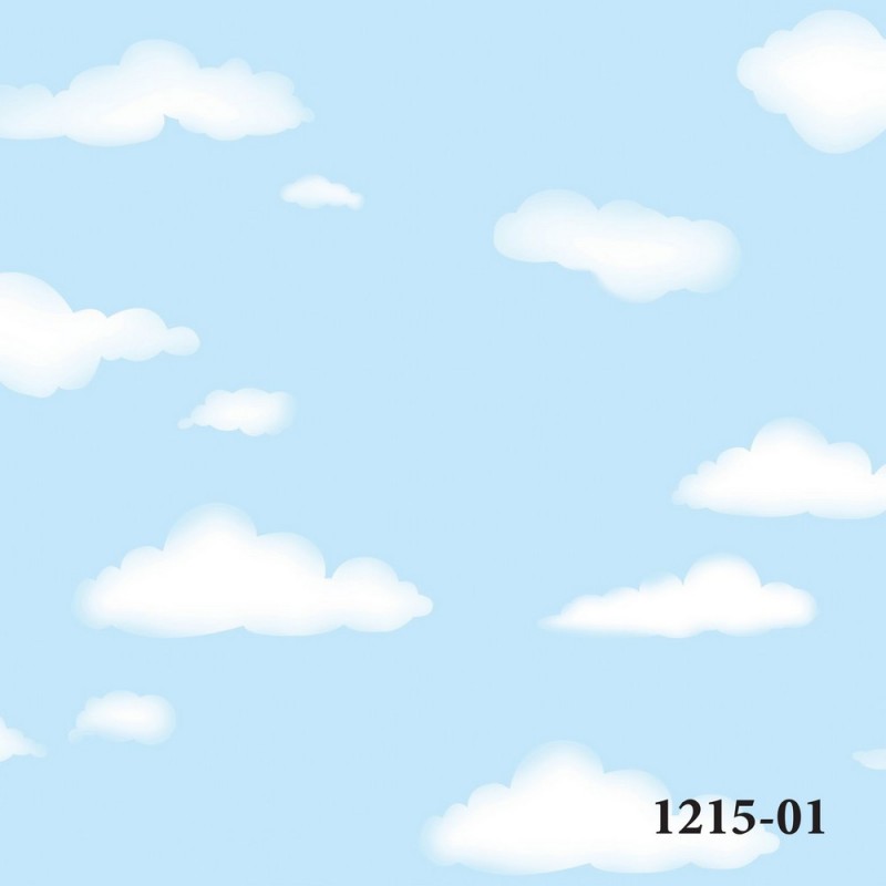 1215-01 Deco Junior Duvar Kağıdı ile Çocuk Odalarına Renkli Hayaller Katın