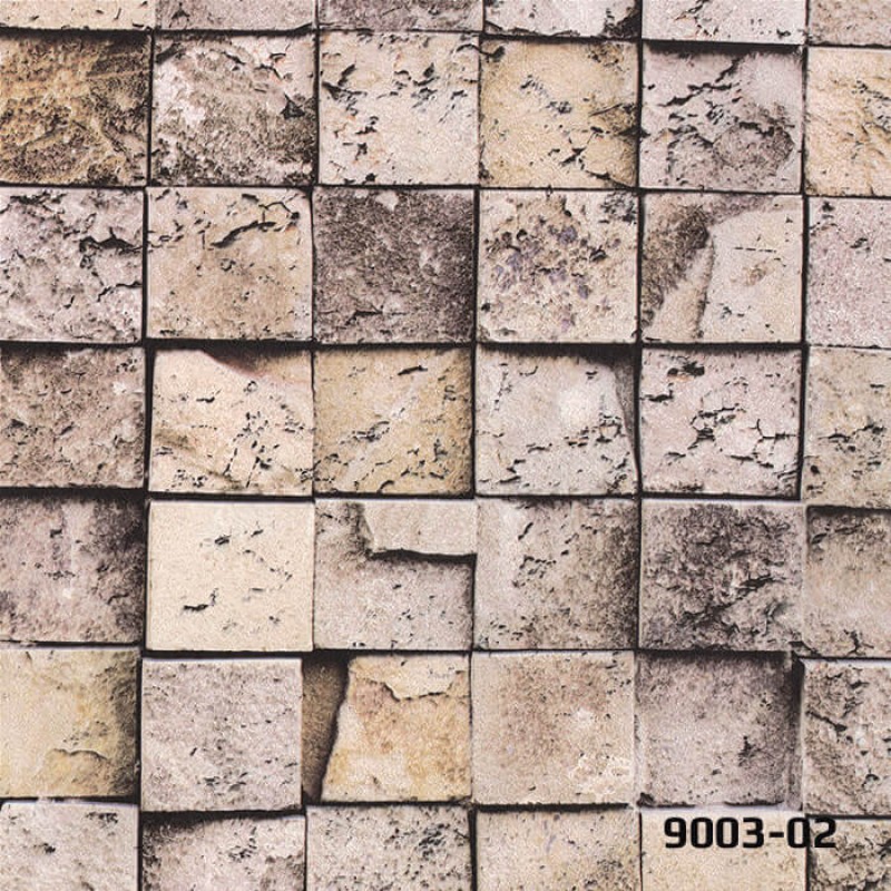 9003-02 Deco Stone Duvar Kağıdı ile Taş Dokulu Şıklık 9003-02 Deco Stone Duvar Kağıdı ile Taş Dokulu Şıklık
