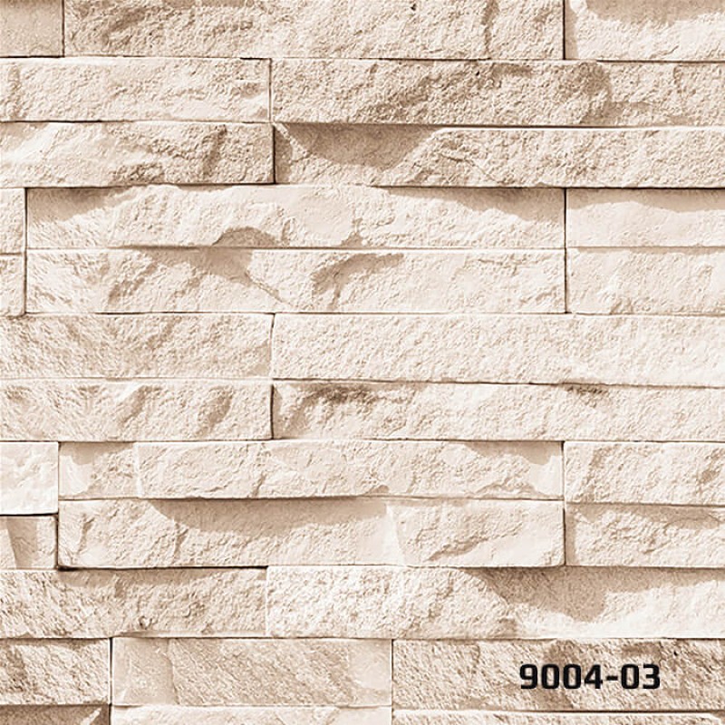 9004-03 Deco Stone Duvar Kağıdı ile Taş Dokulu Şıklık 9004-03 Deco Stone Duvar Kağıdı ile Taş Dokulu Şıklık