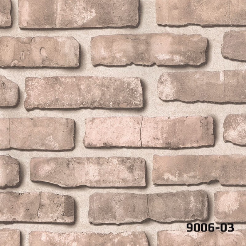 9006-03 Deco Stone Duvar Kağıdı ile Taş Dokulu Şıklık 9006-03 Deco Stone Duvar Kağıdı ile Taş Dokulu Şıklık