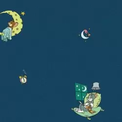 8941-2 Ada Kids Duvar Kağıdı – Çocuklar İçin Eğlenceli ve Renkli Desenler