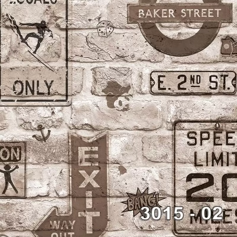 3015-02 Armani Duvar Kağıdı Modeli