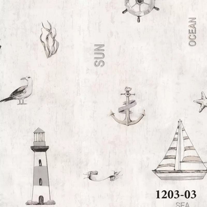 1203-03 Deco Junior Duvar Kağıdı ile Çocuk Odalarına Renkli Hayaller Katın