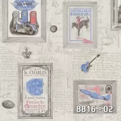 8816-02 Royal Port Duvar Kağıdı ile Klasik Zarafeti Yakalayın