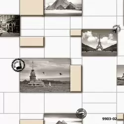 9903-02 Vitoria Duvar Kağıdı ile Klasik ve Zarif Mekanlar Yaratın