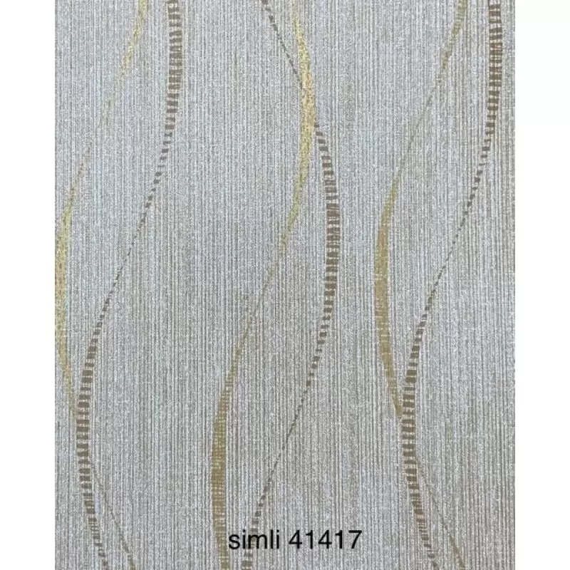 41417 Model Benzersiz Tasarımlı Royal Black Duvar Kağıdı