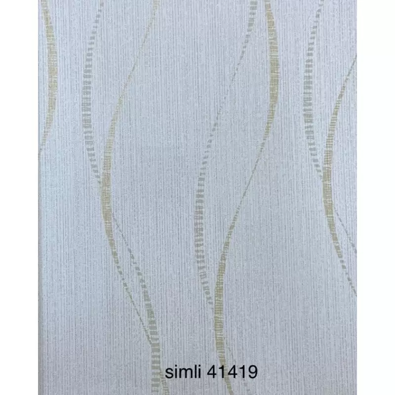 41419 Model Benzersiz Tasarımlı Royal Black Duvar Kağıdı