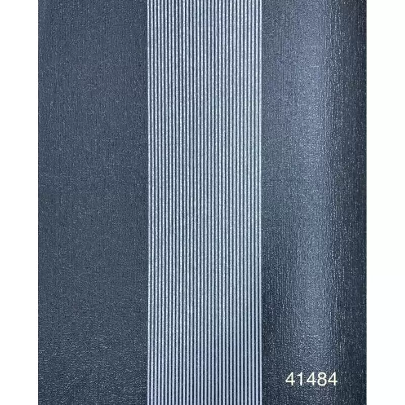 41484 Model Benzersiz Tasarımlı Royal Black Duvar Kağıdı