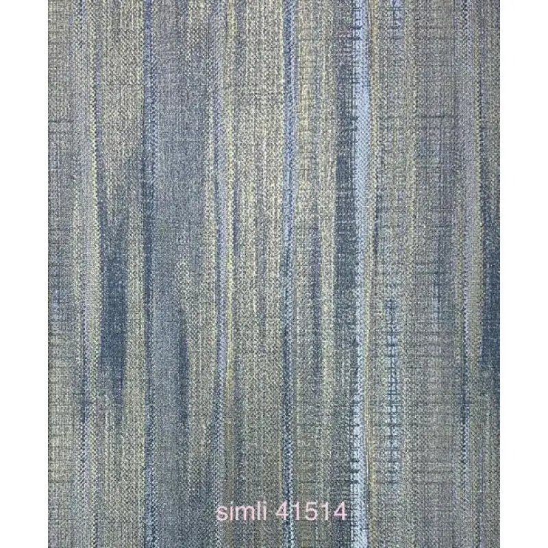 41514 Model Benzersiz Tasarımlı Royal Black Duvar Kağıdı