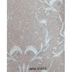 41553 Model Benzersiz Tasarımlı Royal Black Duvar Kağıdı